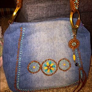 Vintage Franco Sarto Jean Bag